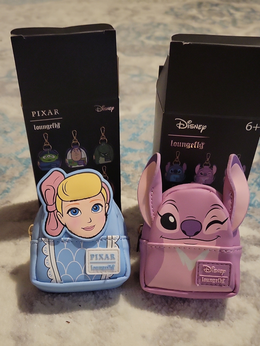 Loungefly Disney Bo Peep & Angel  Coin Pouch Set